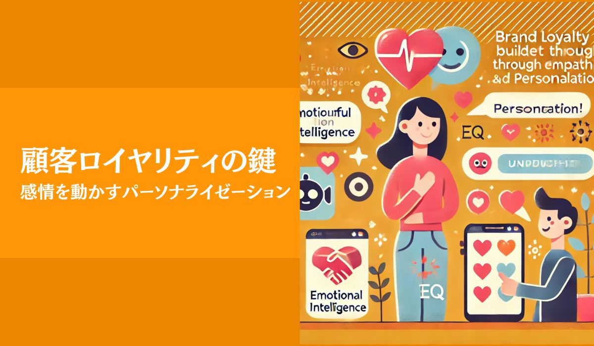 Cover Image for 顧客ロイヤリティの鍵 - 感情を動かすパーソナライゼーション